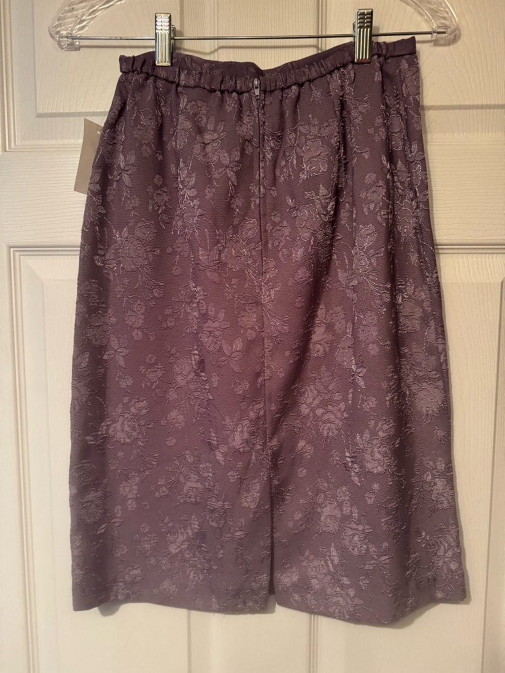 NWT Jessica Howard Sz 8 Lavender Floral Jacquard Blazer & Skirt Set - Picture 9 of 11